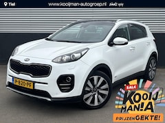 Kia Sportage - 1.6 T-GDI 4WD GT-Line Automaat, Schuif/kanteldak, Trekhaak, Lederen bekleding, Navigatie,