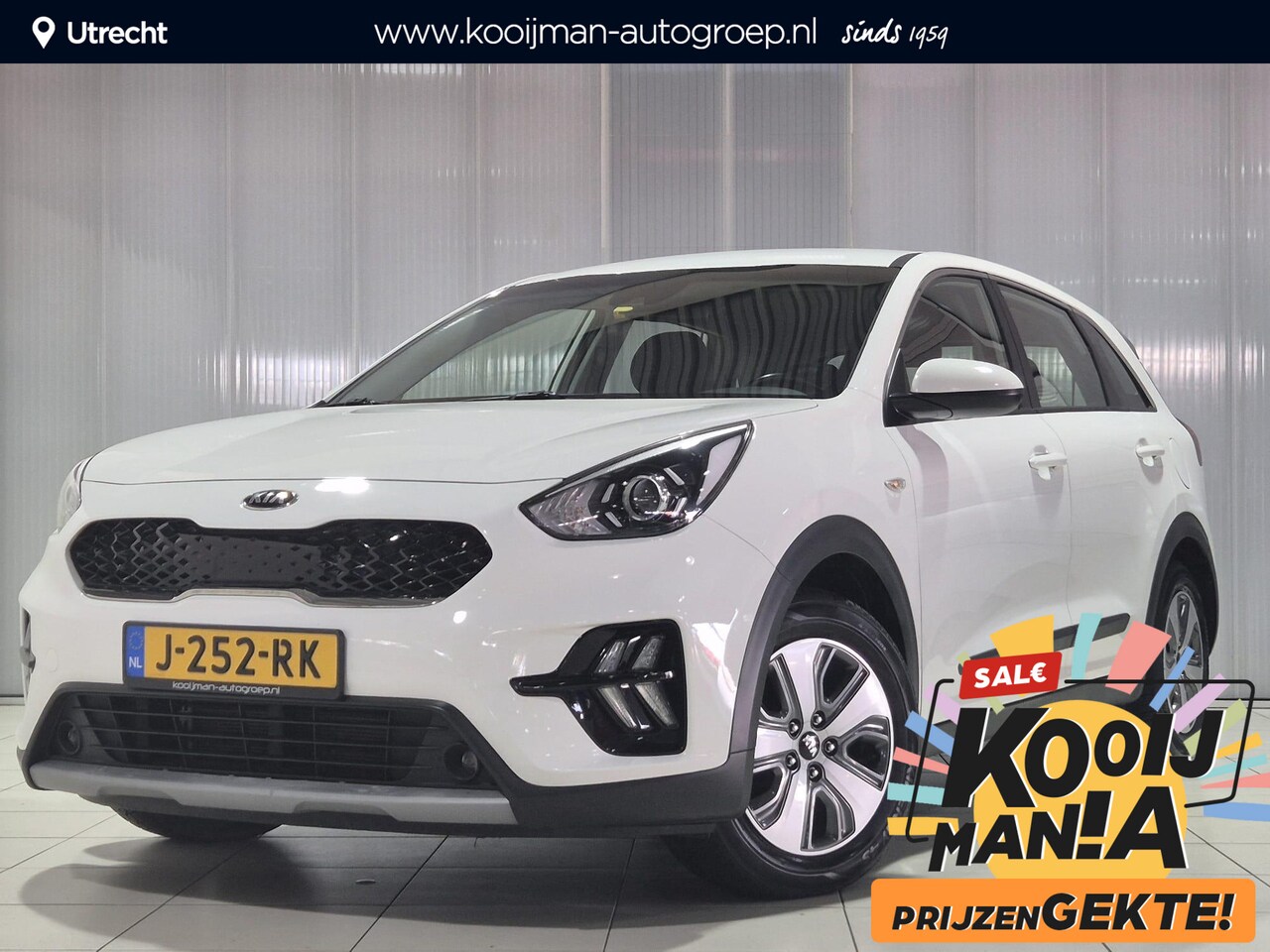Kia Niro - 1.6 GDi Hybrid ComfortLine 1.6 GDi Hybrid ComfortLine , Apple Carplay/Android Auto, achteruitrijcamera, - AutoWereld.nl