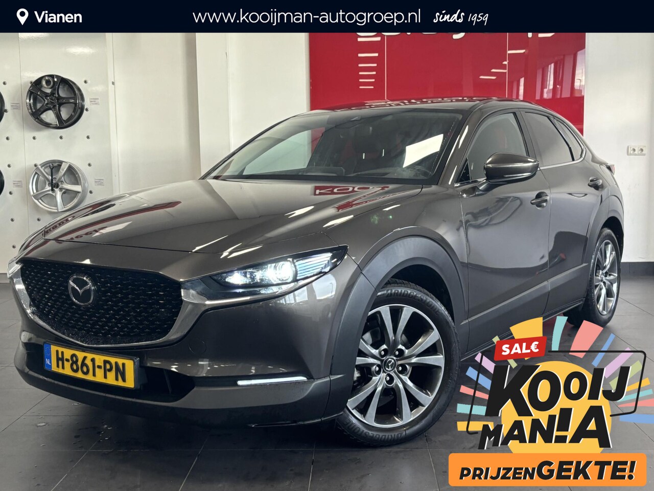 Mazda CX-30 - 2.0 e-SkyActiv-X M Hybrid Luxury | Automaat! | Trekhaak | Stoel/Stuur verwarming | Adaptiv - AutoWereld.nl