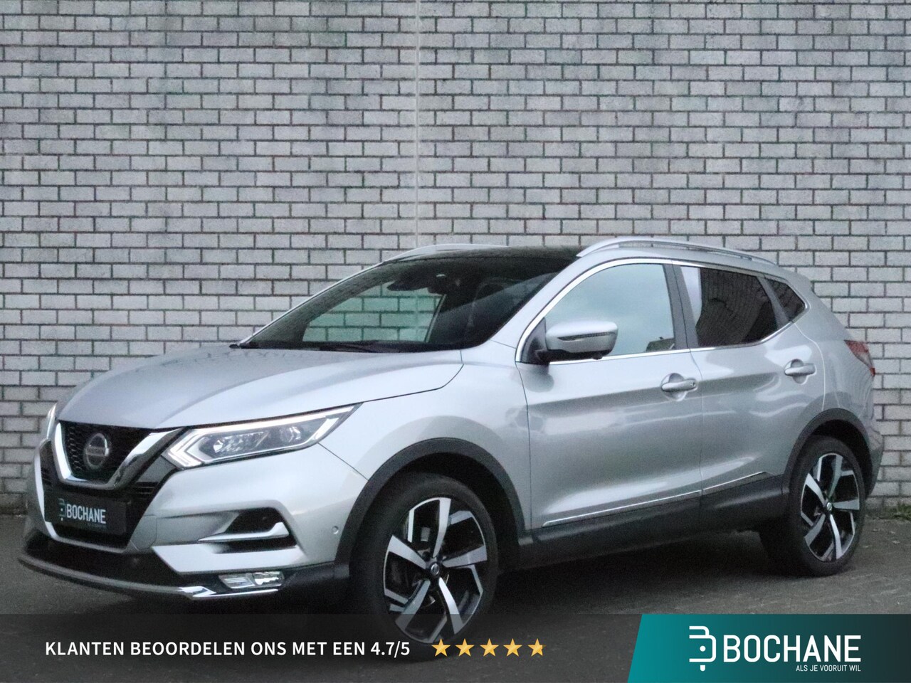 Nissan Qashqai - 1.2 DIG-T 115 Tekna Plus | Panoramadak | Leder | Navigatie | - AutoWereld.nl