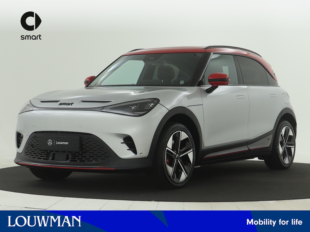 Smart #1 - BRABUS 66 kWh | VOORRAAD ACTIE : € 48.995,- VOOR € 39.995,- rijklaar! | Panoramadak | Navi - AutoWereld.nl