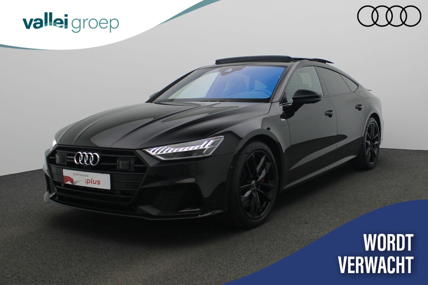 Audi A7 Sportback - 55 TFSI e 367 pk S-Tronic quattro Competition | Panoramadak | Valcona leder | Rondomzicht - AutoWereld.nl