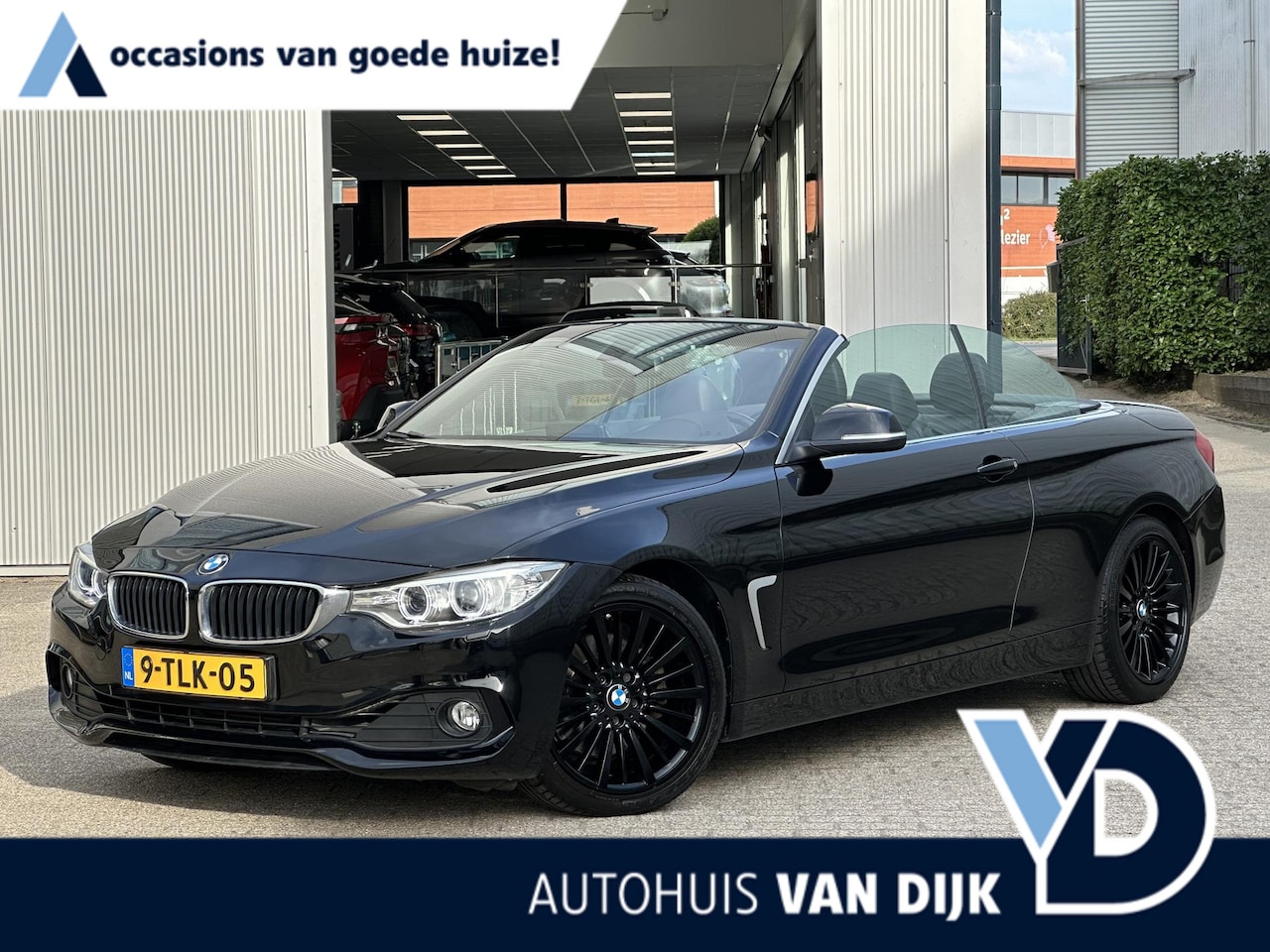 BMW 4-serie Cabrio - 428i High Executive | NL-Auto/Leder/Navi/Sportstoel/18-inch - AutoWereld.nl