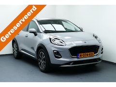 Ford Puma - 1.0 125pk EcoBoost Hybrid Titanium X. Adaptief Cruise, Led Koplampen. Stoel&StuurVerw, Nav