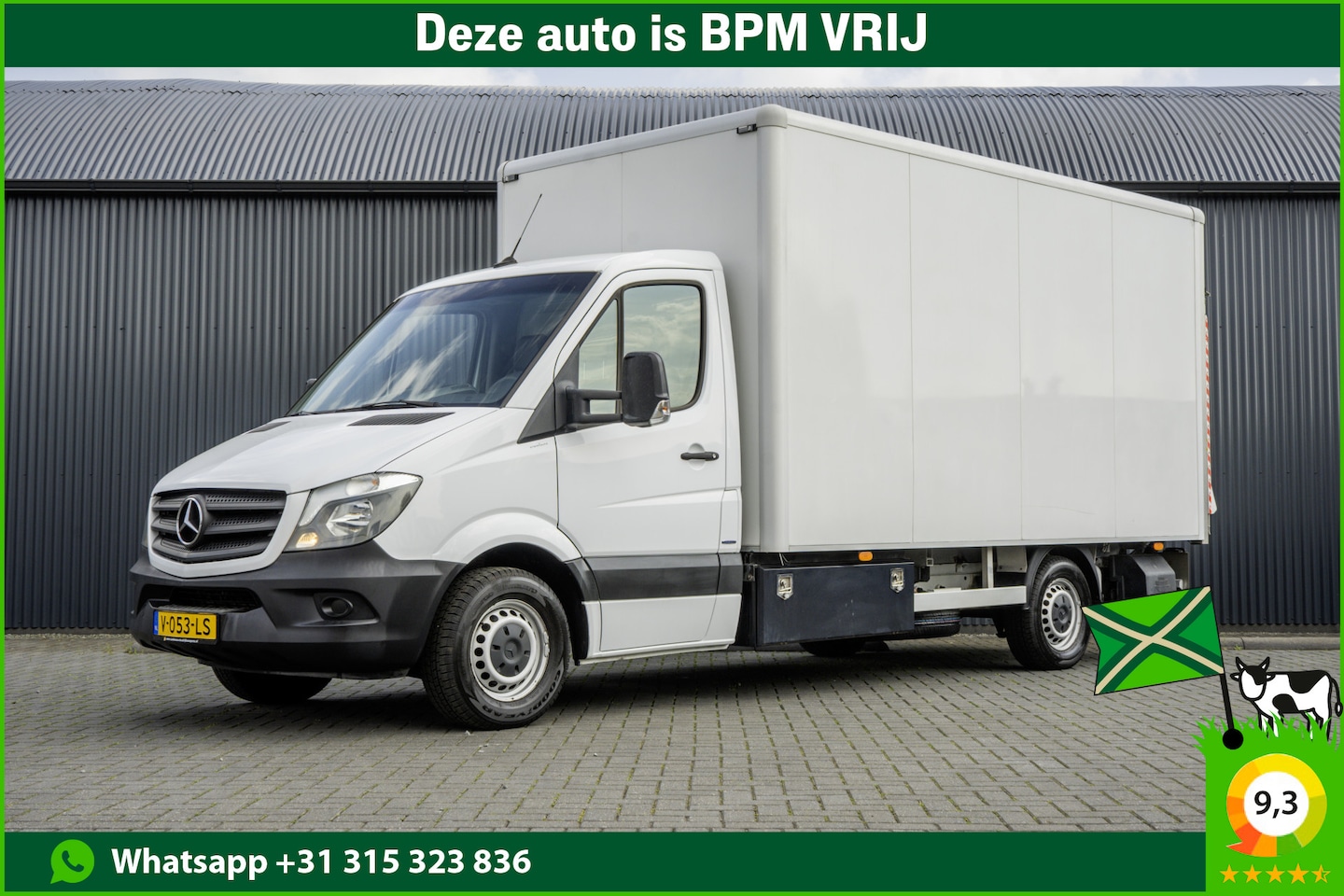 Mercedes-Benz Sprinter - 314CDI | Bakwagen met Laadklep | Camera | Cruise | Airco | Euro 6 - AutoWereld.nl