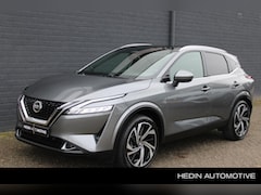 Nissan Qashqai - 1.3 MHEV 158 PK Xtronic Tekna Plus NL-Auto | Automaat | Navigatie | 360 Graden Camera | Cl
