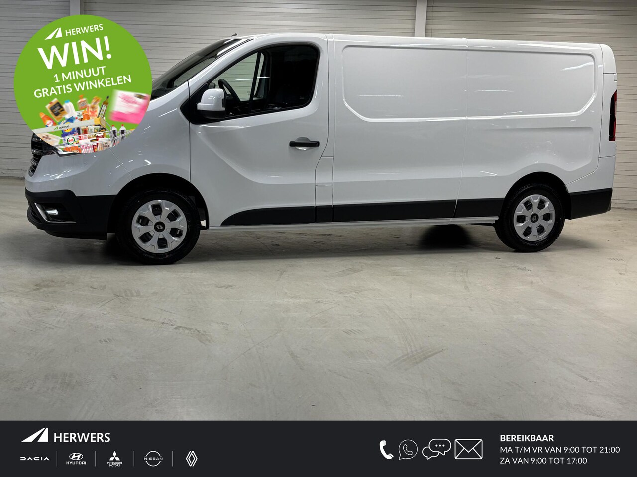 Renault Trafic - 2.0 Blue dCi 130 T30 L2H1 Advance Nieuw Bouwjaar 2024 nog BPM vrij - AutoWereld.nl