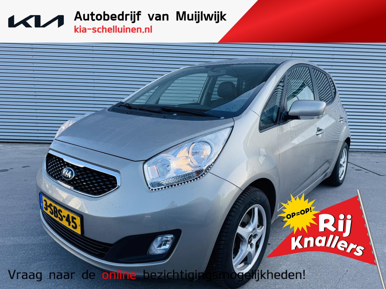 Kia Venga - 1.6 Super Pack 125pk 6-versn. Trekhaak | Clima | Cruise | Navi | Camera | LM velgen - AutoWereld.nl