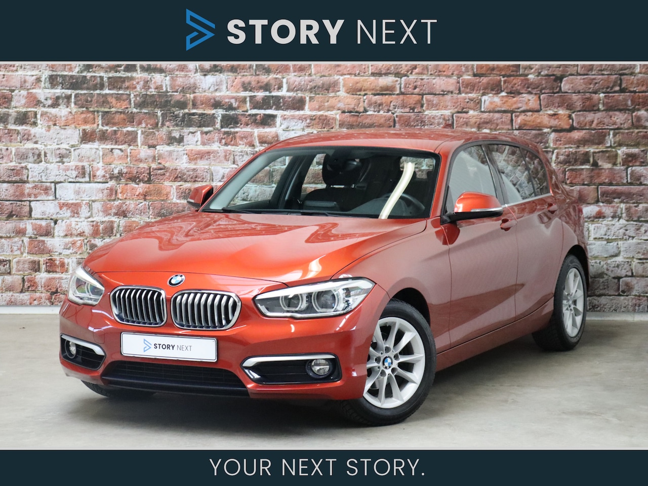 BMW 1-serie - 118i Executive Urban Line Automaat 5 deurs / Navigatie / LED / Climate Control / Sportstoe - AutoWereld.nl