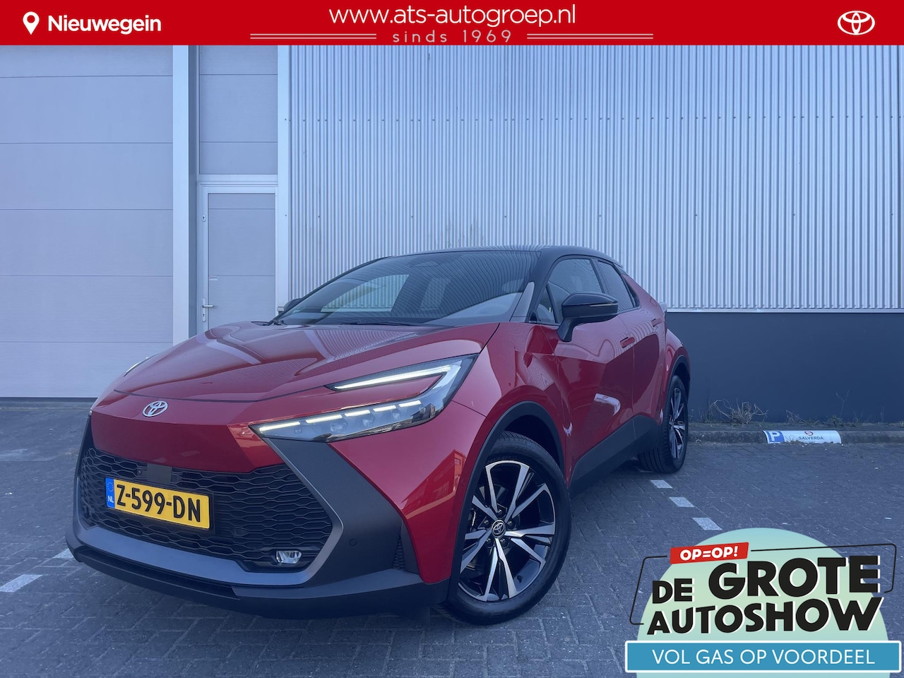 Toyota C-HR - 2.0 Hybrid 200 First Edition | Origineel Nederlands | 360' camera | Blind Spot Monitor | P - AutoWereld.nl