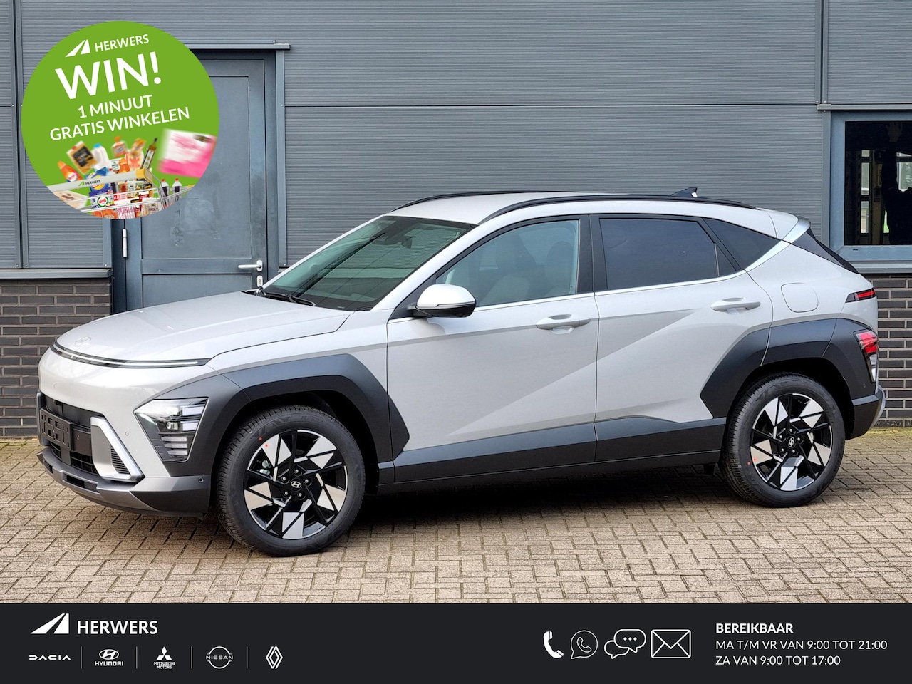 Hyundai Kona - 1.6 GDI HEV Premium / €3500,- Voordeel Op Nieuwprijs / Rijklaarprijs / Direct Leverbaar - AutoWereld.nl