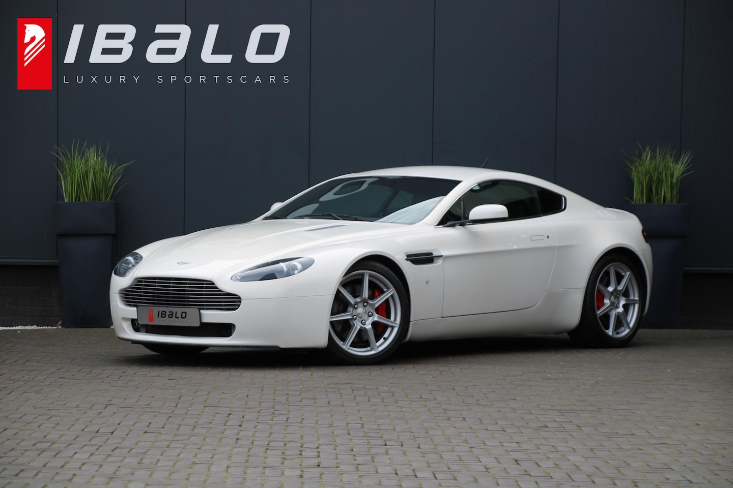 Aston Martin V8 Vantage - | Handbak 6 | Pearl White | BTW-auto | - AutoWereld.nl