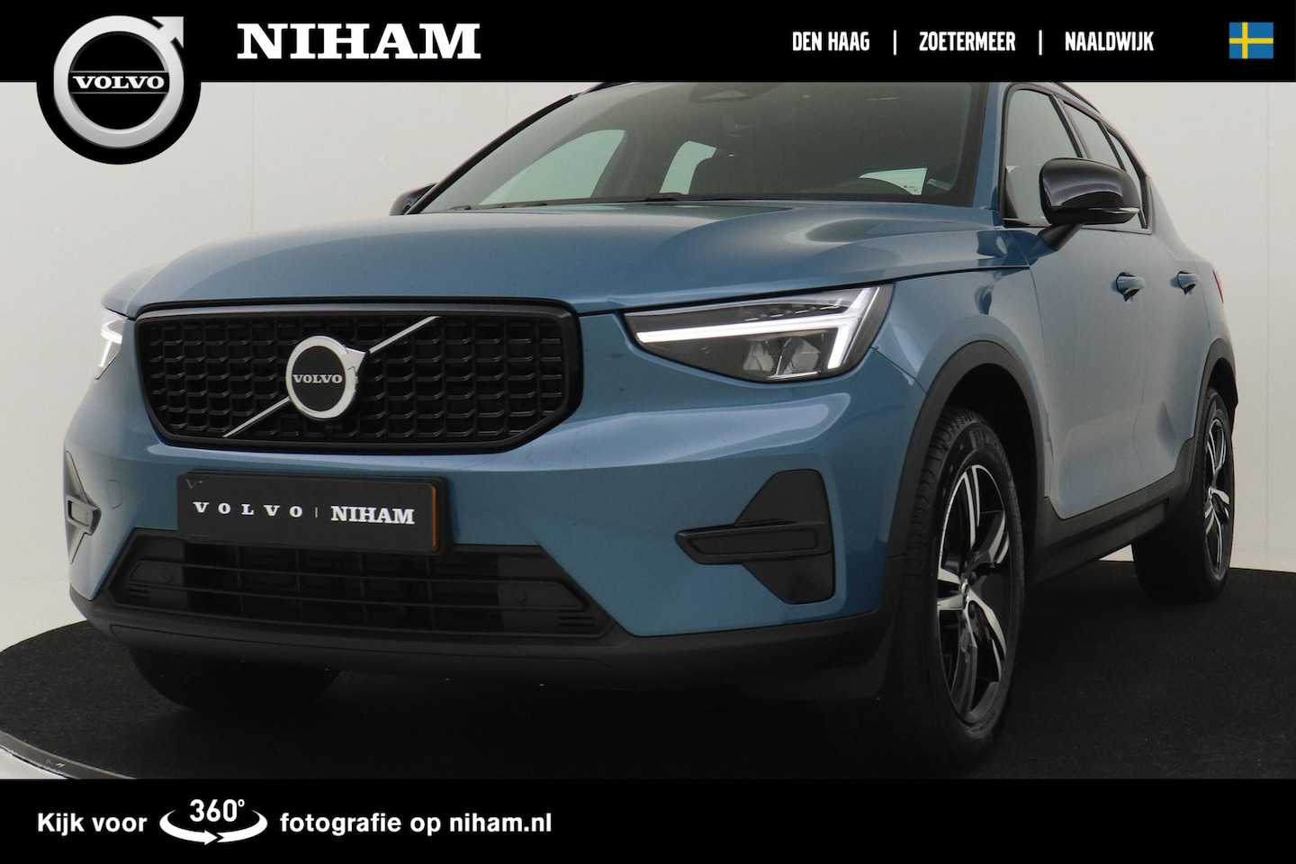 Volvo XC40 - B4 (M-HYBRID) PLUS DARK -CAMERA|ADAP.CRUISE|VERW.VOORRUIT|TREKHAAK|HARMAN/KARDON - AutoWereld.nl