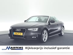 Audi A5 Cabriolet - 1.8 TFSI 170pk 2x S-Line Nekverwarming Trekhaak Leder Stoelverwarming Navigatie