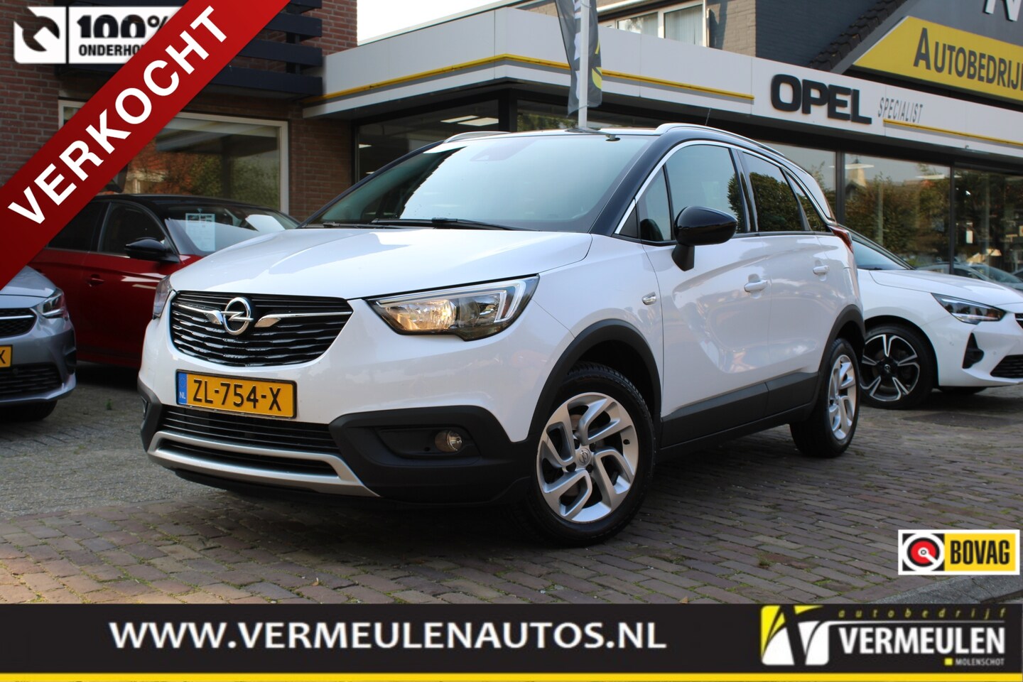 Opel Crossland X - 1.2 Turbo 110PK Innovation Automaat + 16''/ Navi/ Clima/ Cruise/ Car-Play/ NL auto - AutoWereld.nl