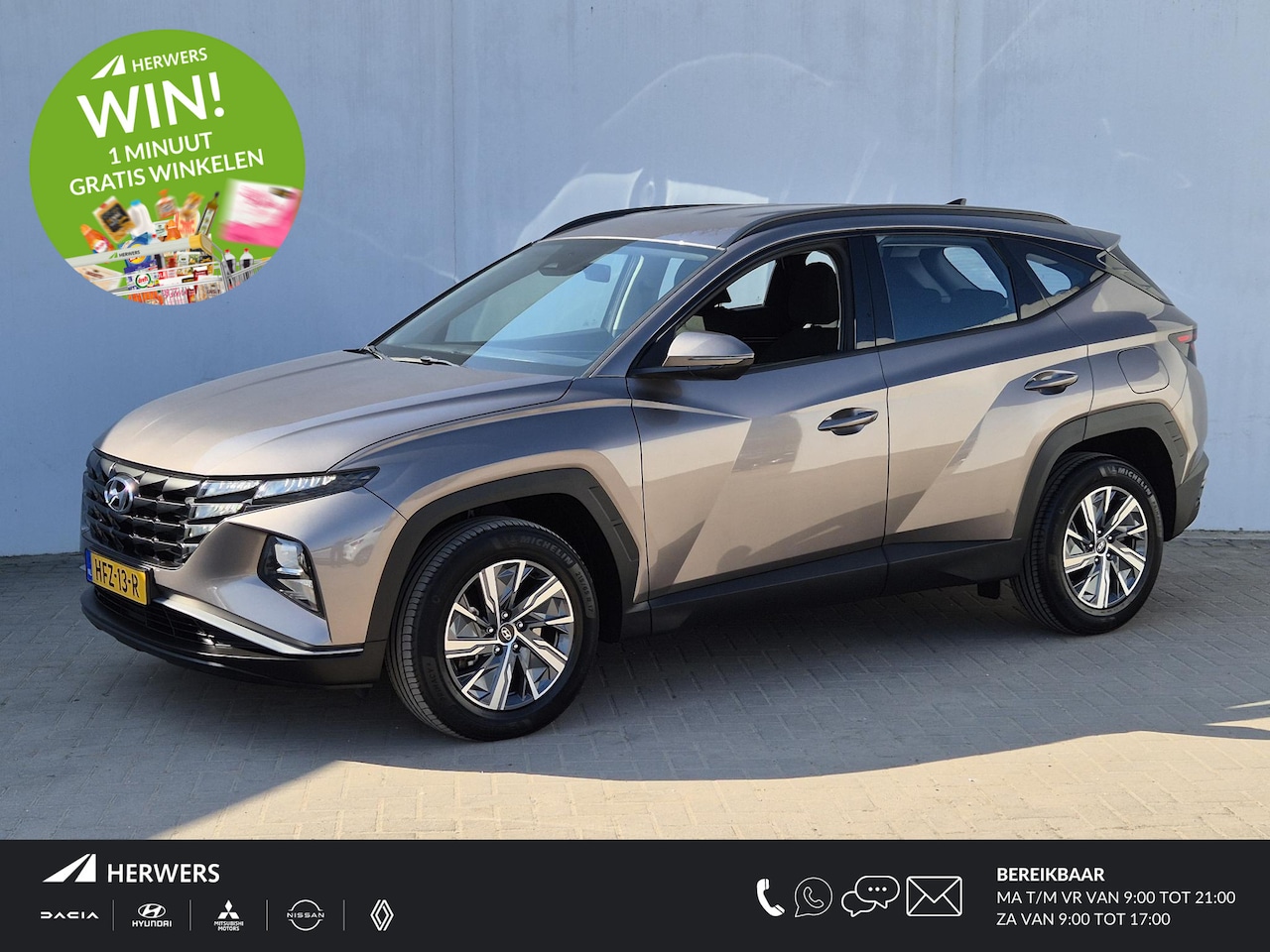Hyundai Tucson - 1.6 T-GDI HEV 230pk Comfort Automaat / Apple Carplay Android Auto / Adaptief cruise contro - AutoWereld.nl