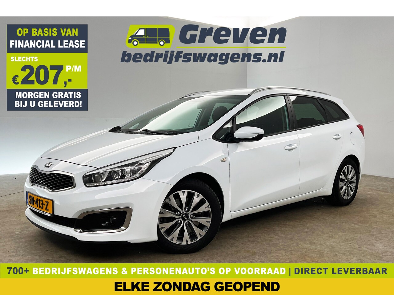 Kia Cee'd - Ceed 1.0 T-GDi Design Edition Camera Carplay LED Trekhaak Clima Navi 16"LMV Parkeersensore - AutoWereld.nl