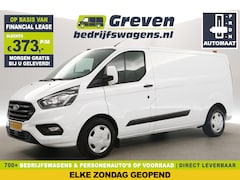 Ford Transit Custom - 2.0 Ecoblue L2H1 Automaat Traanplaat Airco Camera Cruise Carplay LED PDC 3 Persoons Trekha