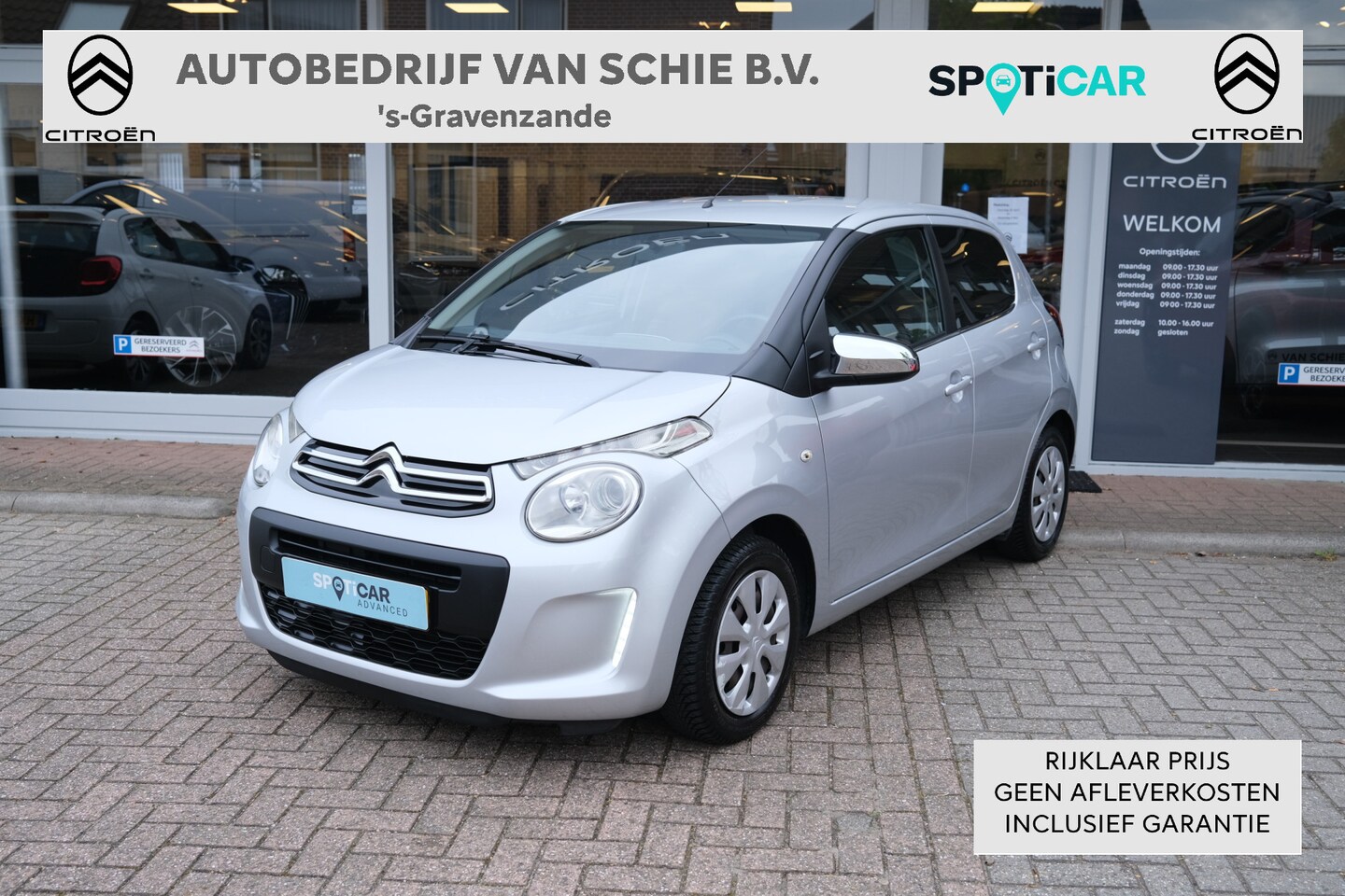 Citroën C1 - 1.0 e-VTi Style Edition Airco | Afneembare trekhaak | All season banden - AutoWereld.nl