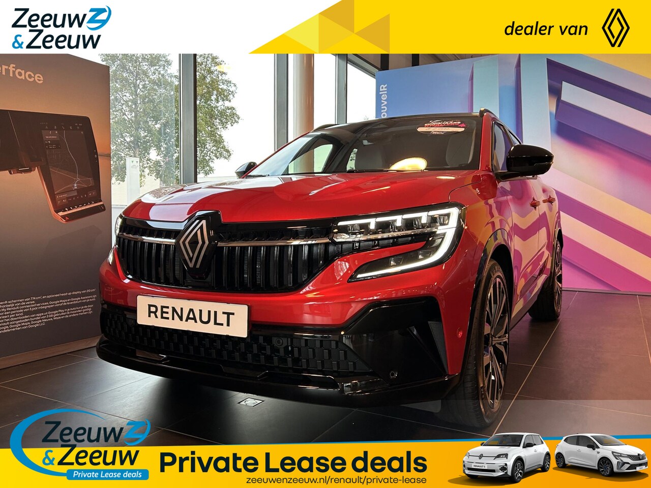 Renault Espace - De nieuwe E-Tech full hybrid 200 iconic 7p. | Nu leverbaar met €2.000,- extra Zeeuw & Zeeu - AutoWereld.nl