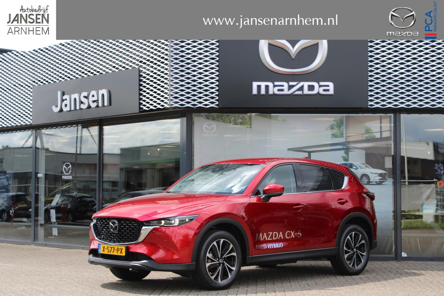 Mazda CX-5 - 2.0 e-SkyActiv-G M Hybrid 165 Exclusive-Line+Com.P , Demovoordeel € 6.850-, Black Comfort - AutoWereld.nl