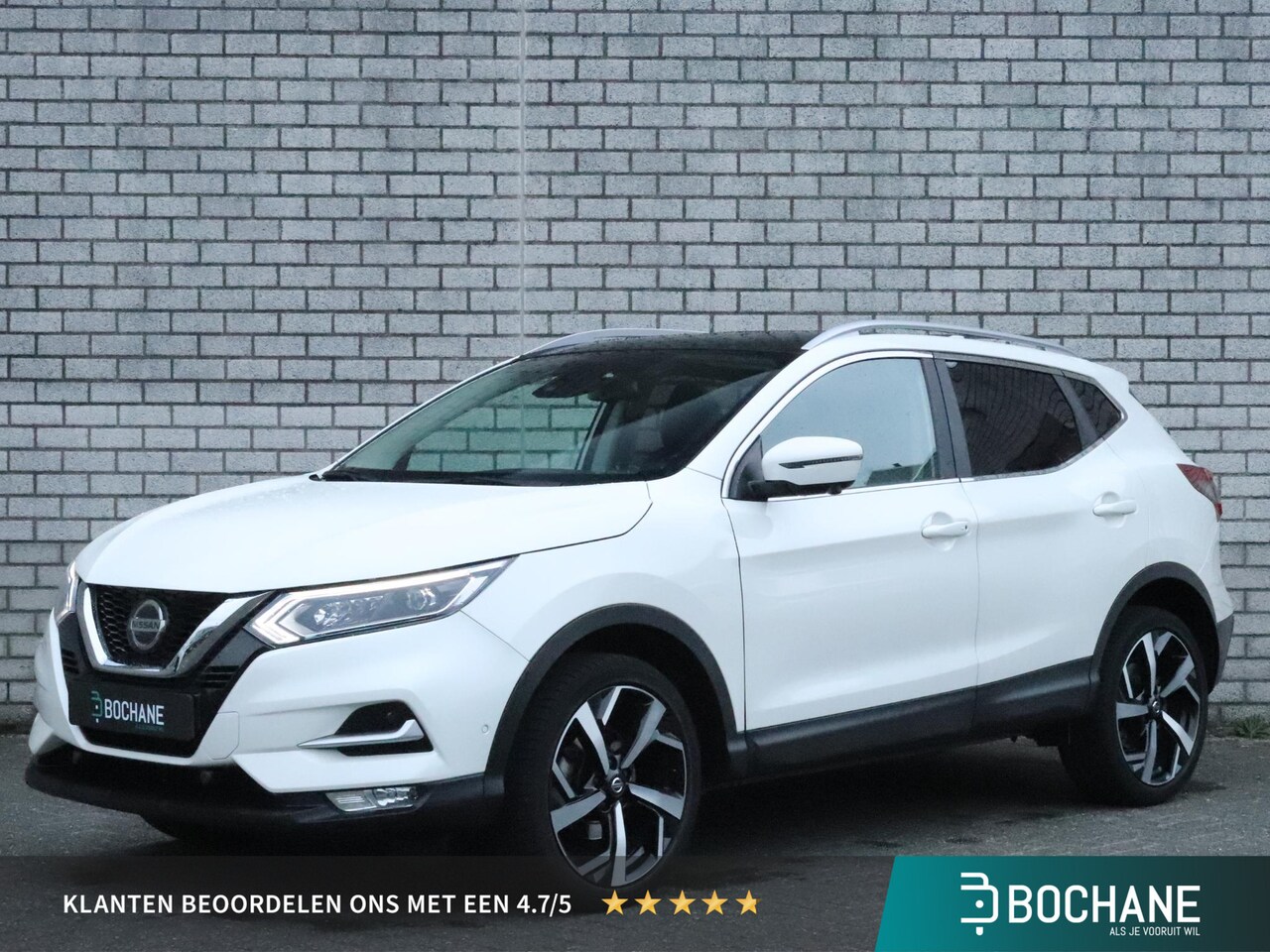 Nissan Qashqai - 1.2 DIG-T 115 Tekna | Panoramadak | 360° Camera | Stoelverwarming | Navigatie | - AutoWereld.nl
