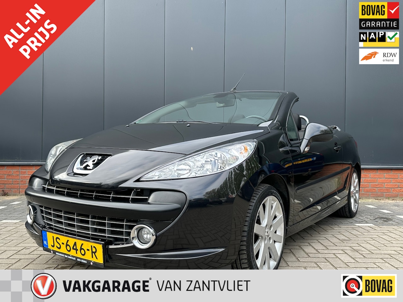 Peugeot 207 CC - 1.6 VTi Première 1.6 VTi Première (12 mnd BOVAG garantie) - AutoWereld.nl