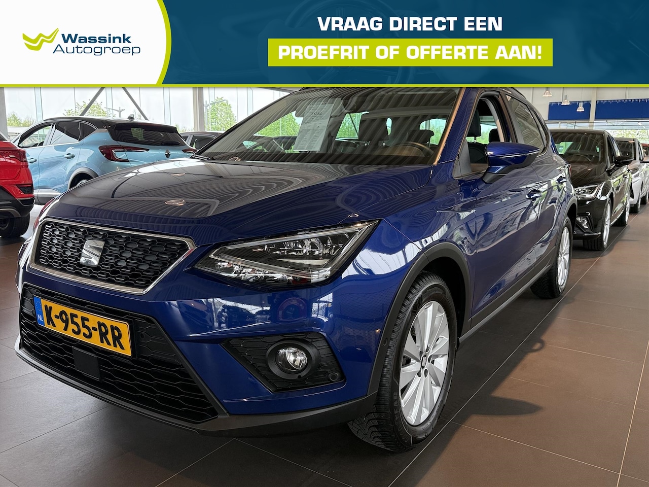 Seat Arona - 1.0 TSI 95pk Style Business Intense Plus | Virtual Cockpit | Keyless - AutoWereld.nl