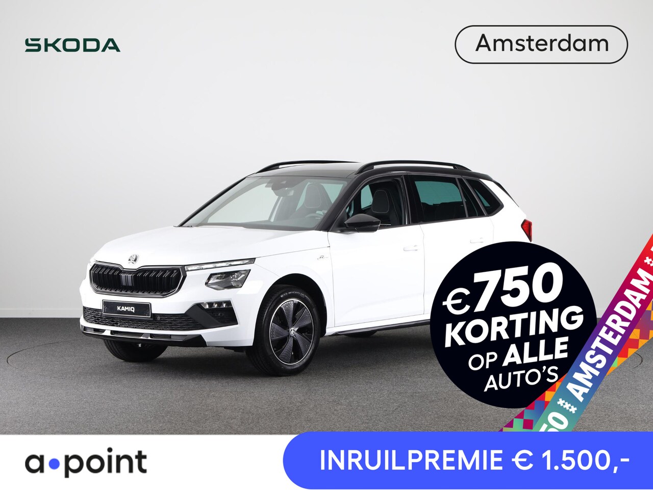 Skoda Kamiq - Monte Carlo 1.0 TSI 115 pk 6 versn. Hand | Winter pakket - AutoWereld.nl