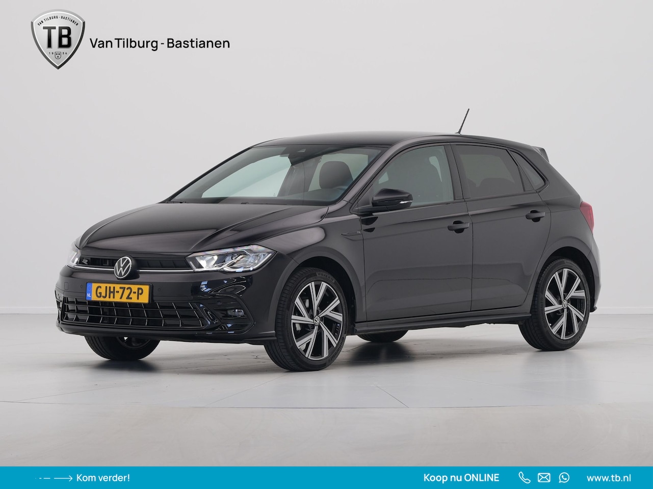 Volkswagen Polo - 1.0 TSI 95pk DSG R-Line Navi via App Clima Pdc Acc 198 - AutoWereld.nl
