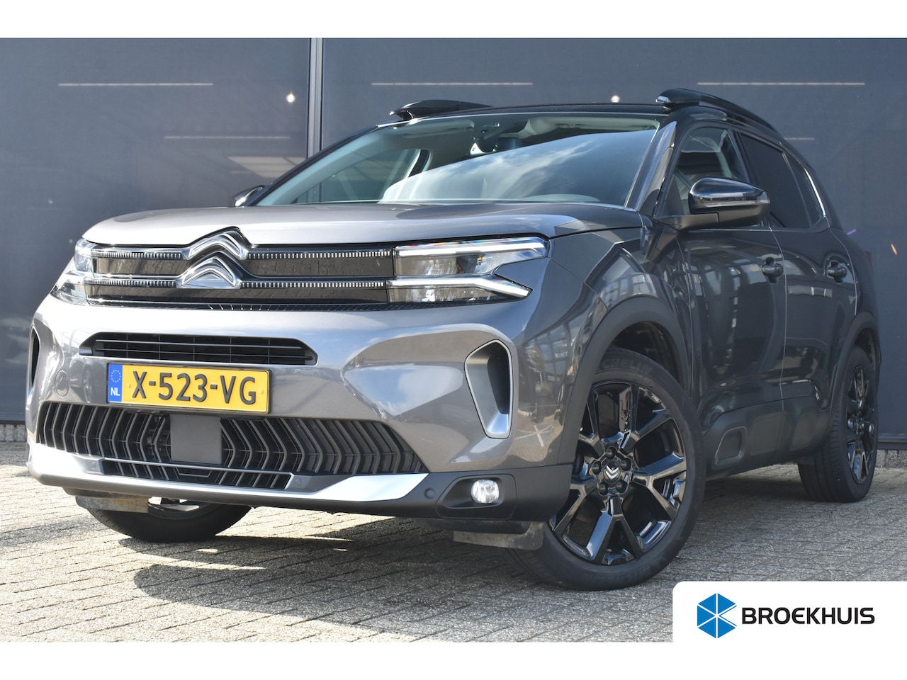 Citroën C5 Aircross - 1.2 Hybrid ë-Series 136pk Automaat | Leder | Elektr. Stoelen | Adaptive Cruise | Stoelverw - AutoWereld.nl