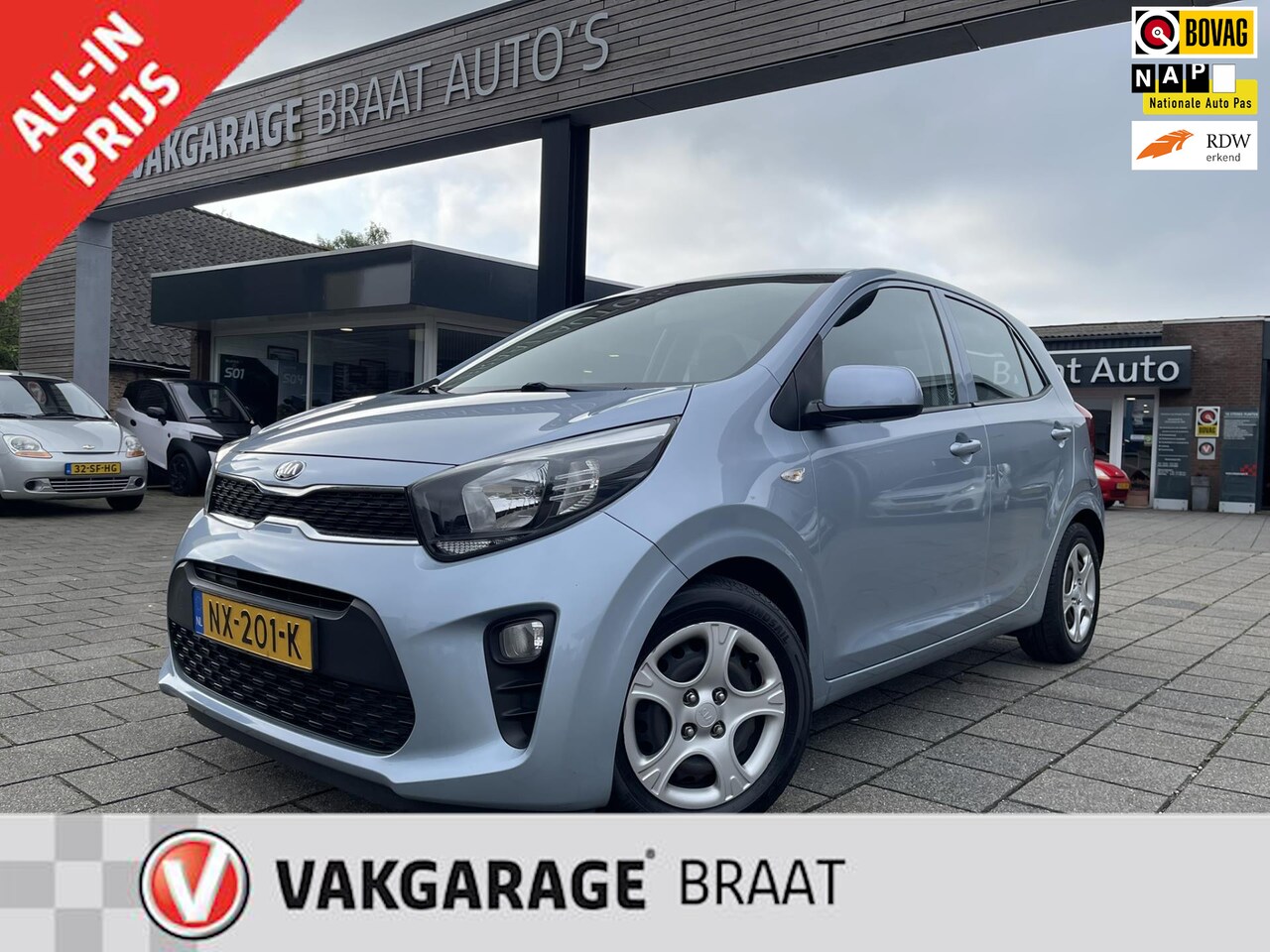 Kia Picanto - 1.0 l AIRCO l ELEK. PAKKET l RIJKLAAR! - AutoWereld.nl