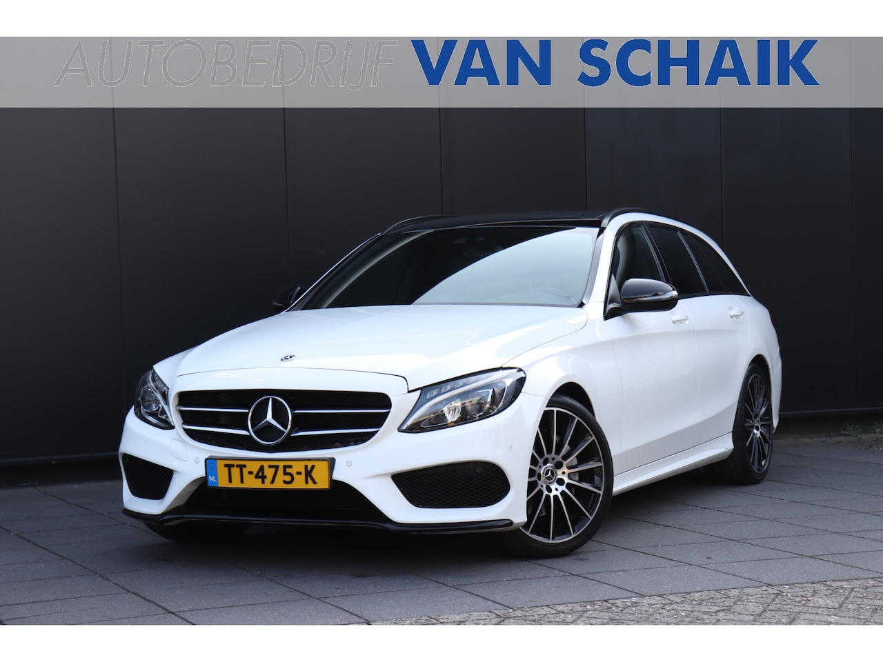 Mercedes-Benz C-klasse Estate - 180 Premium Plus | AMG LINE | LEDER | STOELVERW. | PANO | PDC | CRUISE | NAVI | - AutoWereld.nl