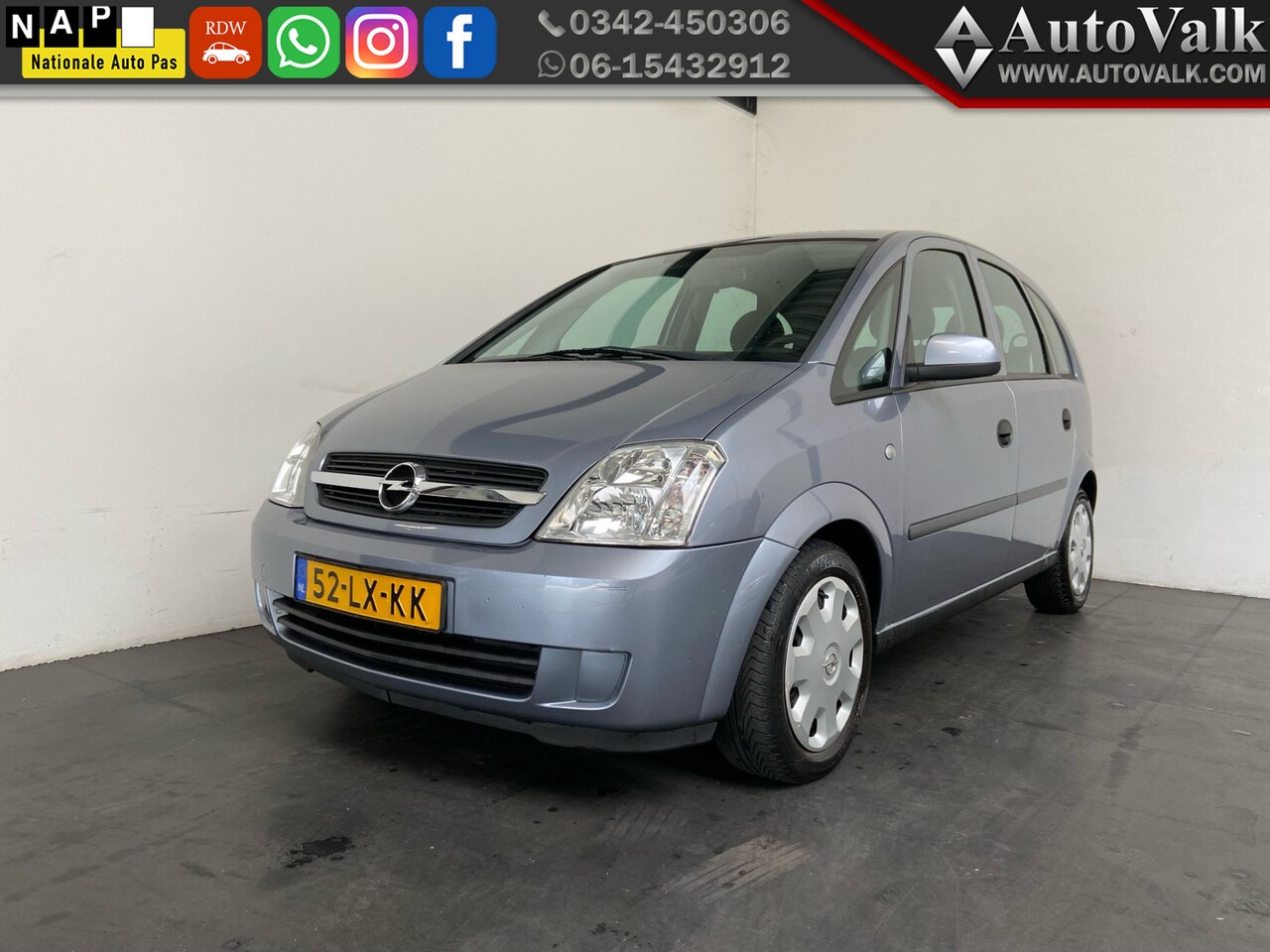 Opel Meriva - 1.6 Enjoy Elek. Pakket. 5-Deurs. APK 11-2025 - AutoWereld.nl
