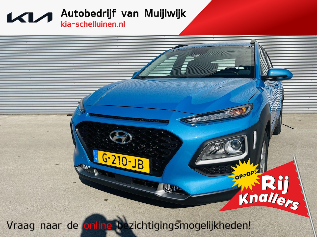 Hyundai Kona - 1.0 T-GDI Comfort Clima | Cruise | DAB | Camera | - AutoWereld.nl
