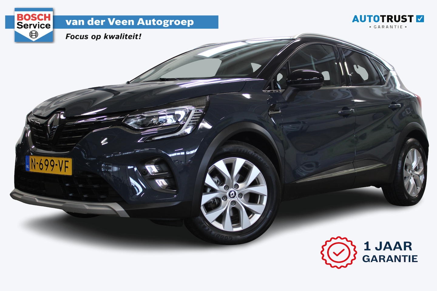 Renault Captur - 1.6 E-Tech Plug-in Hybrid 160 Business | incl. 12 maanden garantie | Trekhaak | Virtual co - AutoWereld.nl
