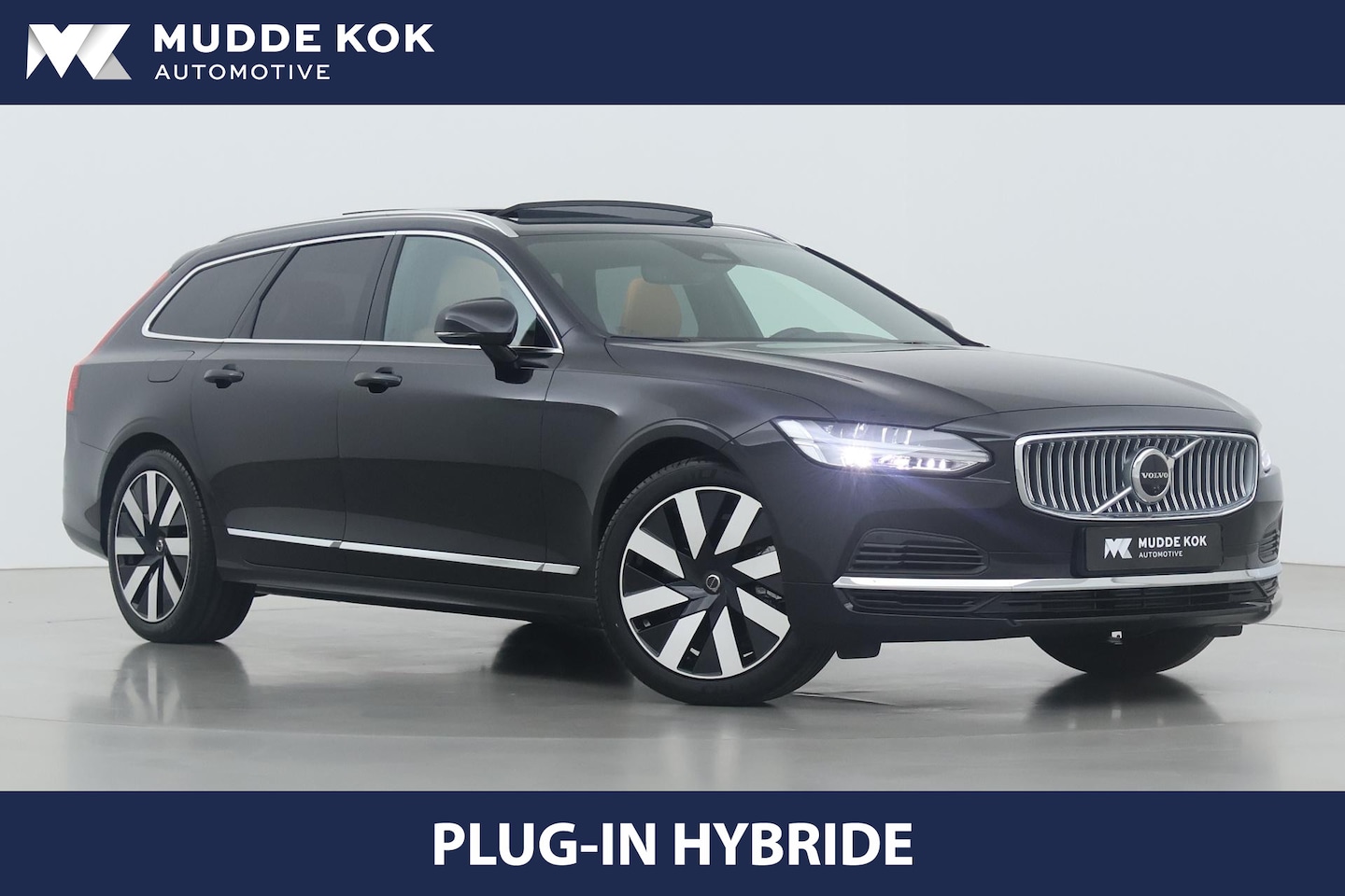 Volvo V90 - T8 Plug-in hybrid Ultra Bright | Long Range | Head-Up | Massage+Ventilatie | Panoramadak | - AutoWereld.nl