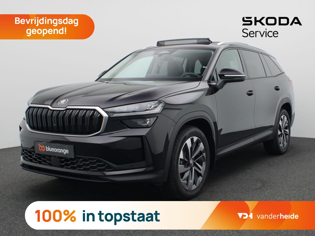 Skoda Kodiaq - 1.5 TSI MHEV Business Edition 150PK DSG matrix led, trekhaak, schuif-kanteldak, achteruitr - AutoWereld.nl