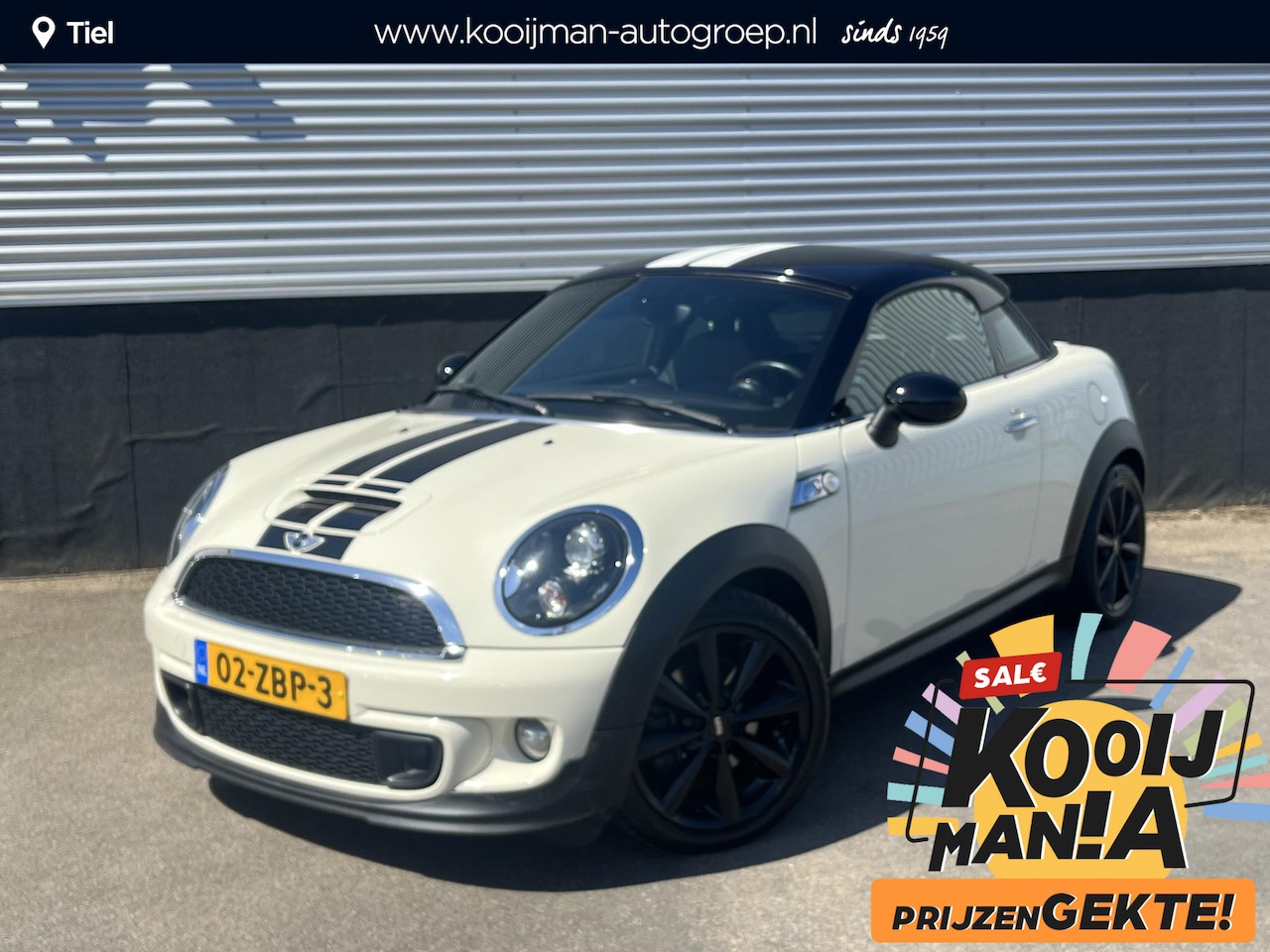 MINI Cooper S - Mini 1.6 COUPE Navigatie, Climate Control, stoelverwarming, Herman & Kardon, Lederen bekle - AutoWereld.nl