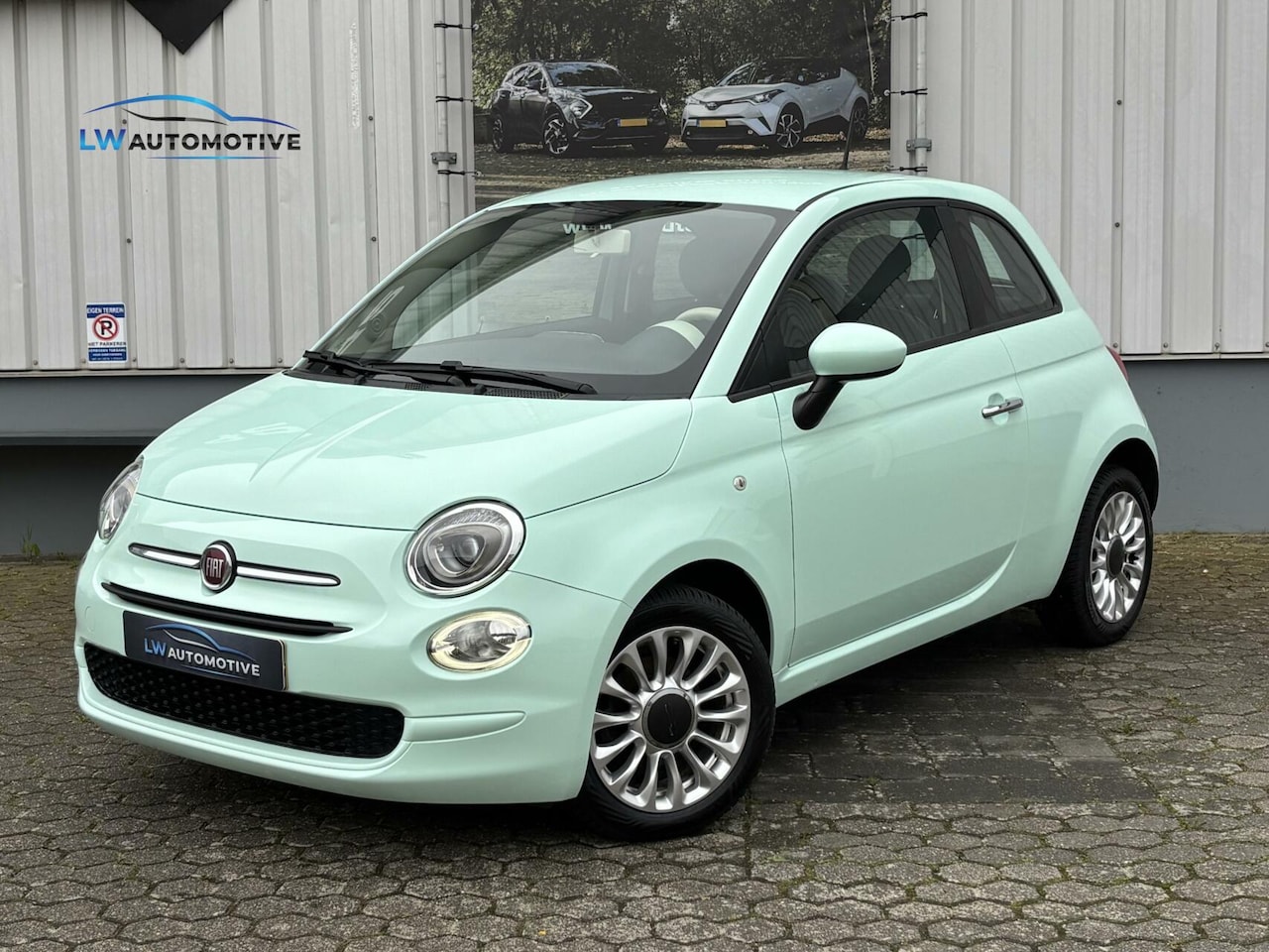 Fiat 500 - 1.2 Popstar | Verde Lattementa | Lichtmetalen velgen | NL-auto - AutoWereld.nl