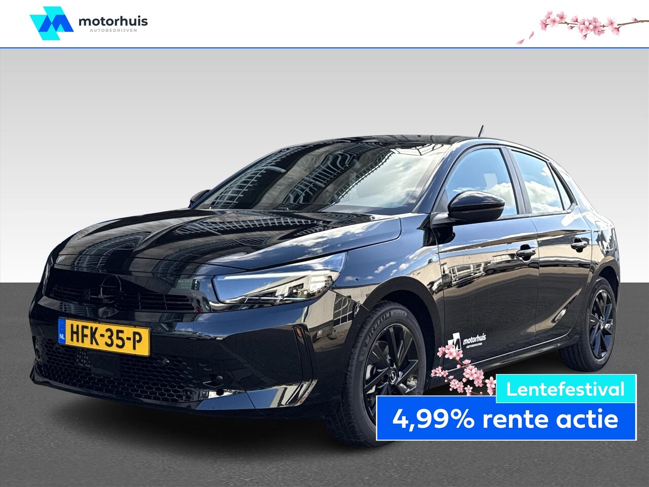 Opel Corsa - 1.2 TURBO 100PK YES AIRCO TEL CRUISE CARPLAY PDC BLACKPACK NAP - AutoWereld.nl