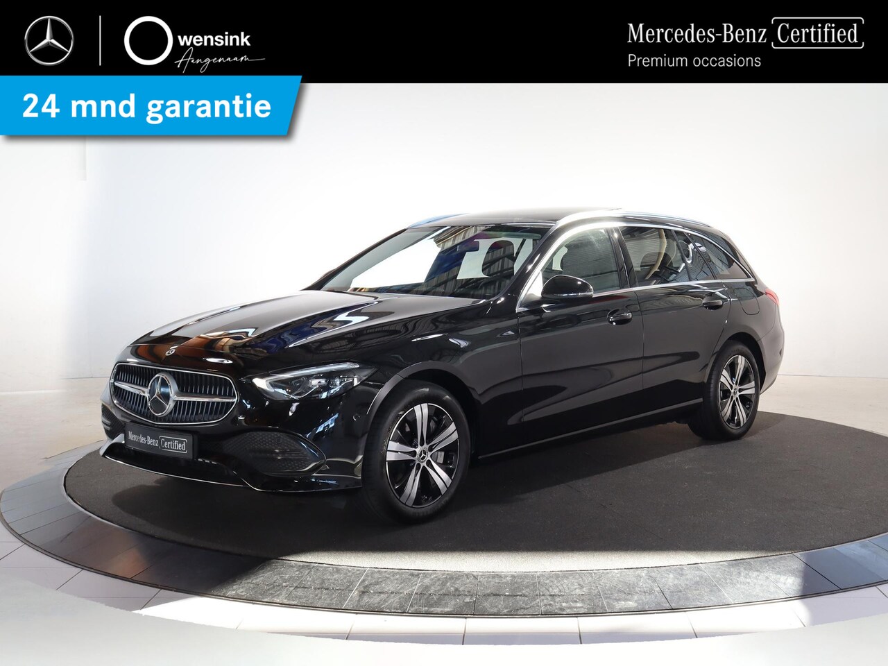 Mercedes-Benz C-klasse Estate - 300 e Business Line | Panoramadak | Verwarmd stuur | Memory stoelen | Getint glas | - AutoWereld.nl
