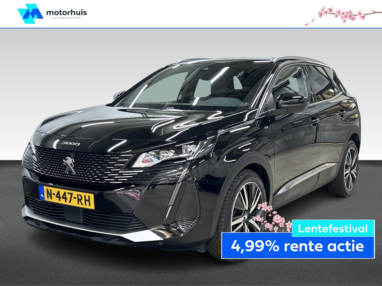 Peugeot 3008 - 1.2 PureTech 130PK BLUE LEASE GT NAVI PDC TEL LED SCHUIFDAK ALCANTARA NAP - AutoWereld.nl