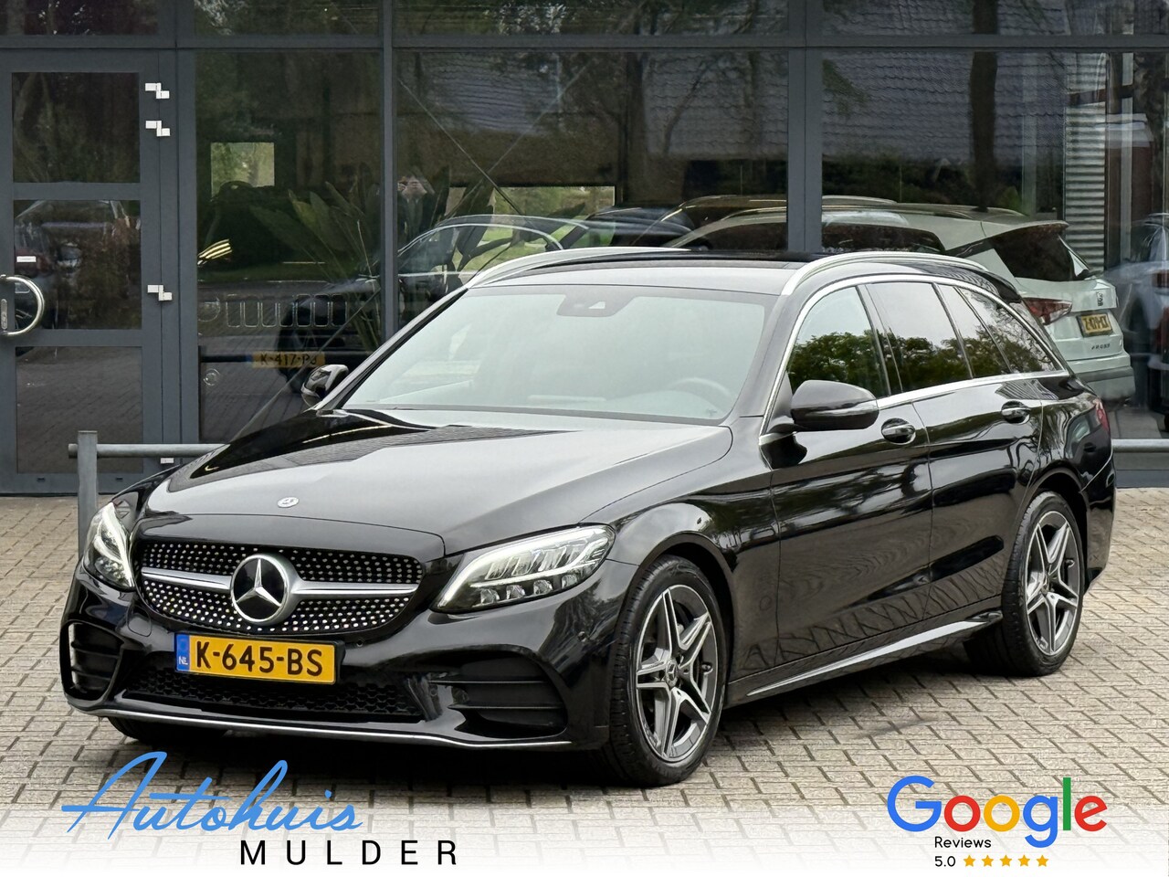 Mercedes-Benz C-klasse Estate - 200 Business Solution AMG Upgrade Edition Automaat/Cruise/Trekhaak/Stoelverwarming Camera - AutoWereld.nl