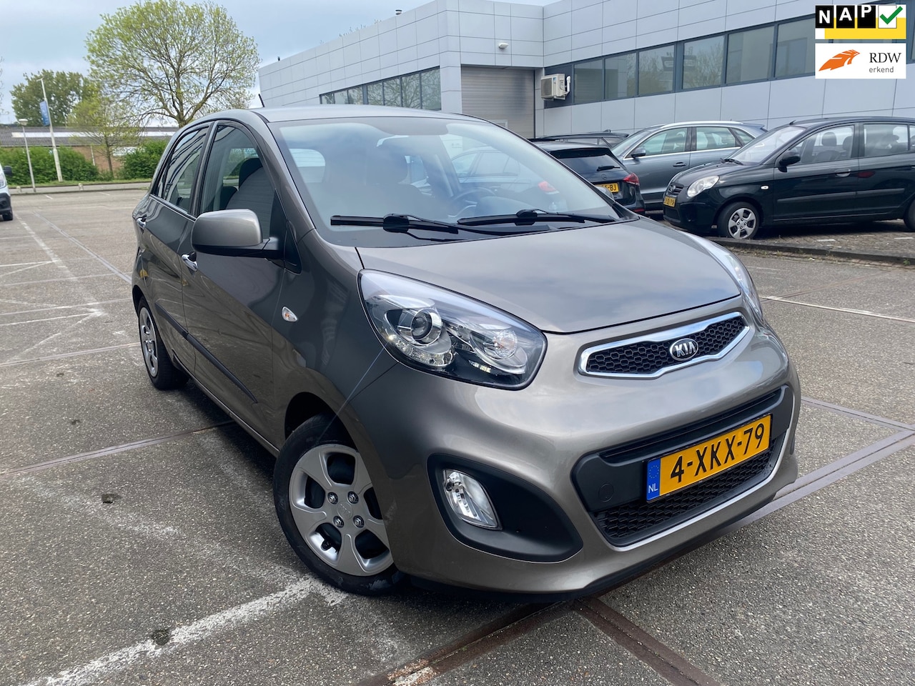 Kia Picanto - 1.0 CVVT BusinessLine / NAP / LAGE KMSTAND / APK / AIRCO / VOOR EN ACHTER ELEK RAMEN / BOE - AutoWereld.nl