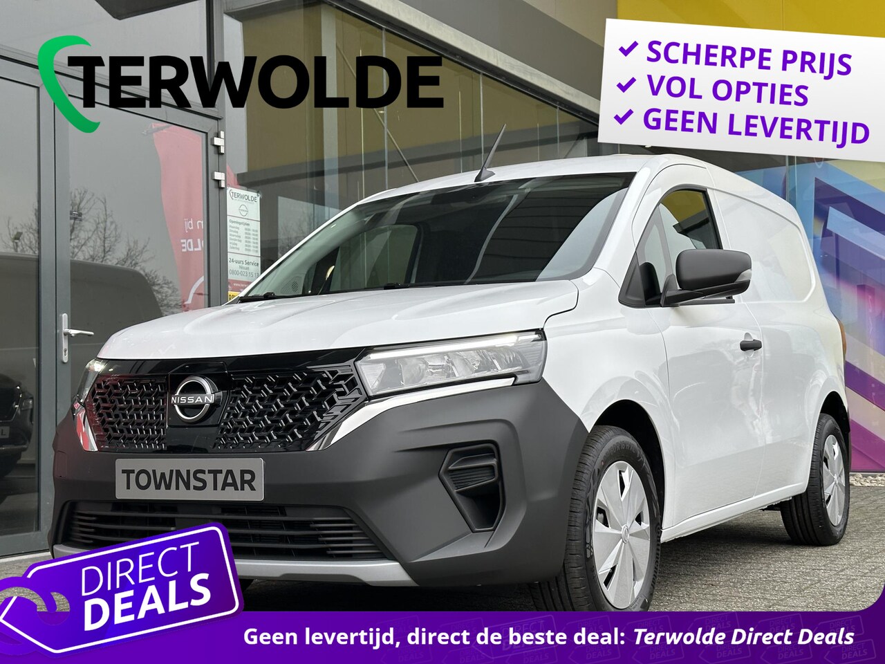 Nissan Townstar - Business L1 45 kWh | 11 Kwh Lader | 100% Elektrisch | 300km WLTP | 1500kg trekgewicht | - AutoWereld.nl