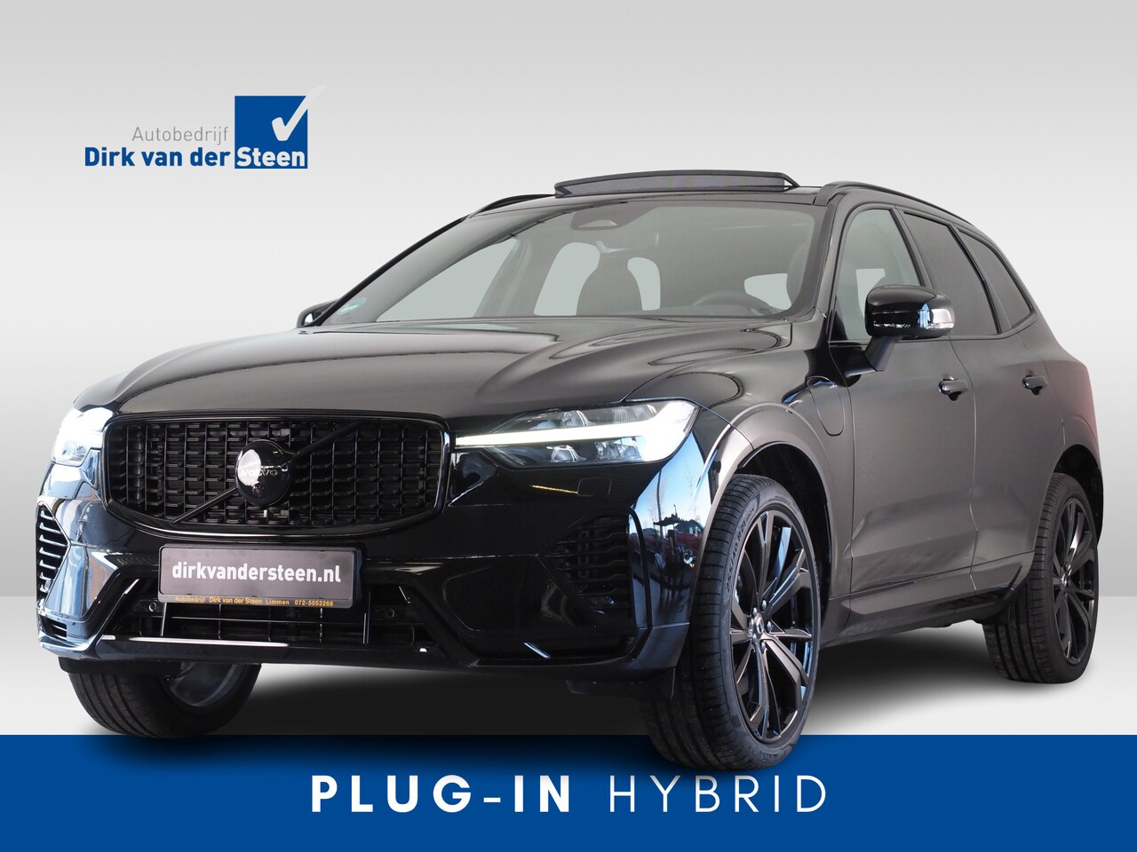 Volvo XC60 - 2.0 T6 Plug-in hybrid AWD Ultra Black Edition | Harman Kardon | Panoramadak | Leer | Stoel - AutoWereld.nl
