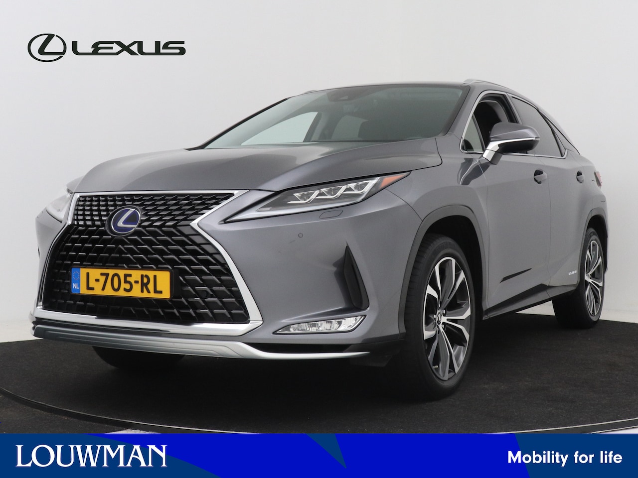 Lexus RX 450h - AWD Luxury Line | Leer | Stoelverwarming en -ventilatie | Premium Navigatie | Apple Carpla - AutoWereld.nl