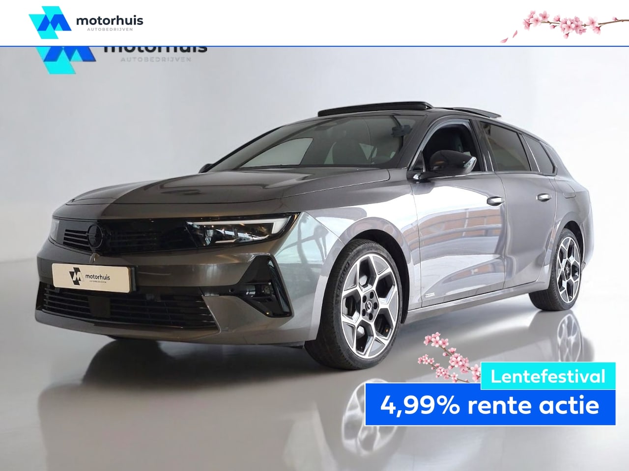 Opel Astra Sports Tourer - 1.6 Hybrid 180pk GS AUTOMAAT HUD LED PANO - AutoWereld.nl