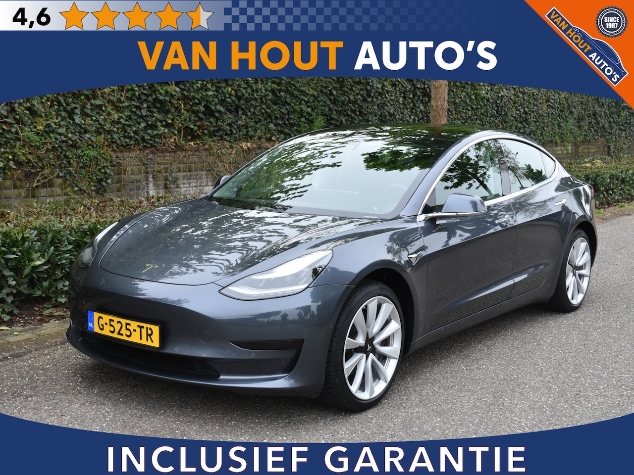 Tesla Model 3 - Standard RWD Plus 60 kWh  | AUTO PILOT | 360 CAMERA - AutoWereld.nl